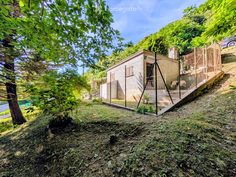 Casetta/Atelier nel verde a Sonvico (4)