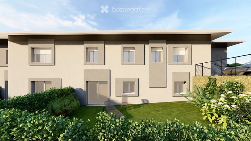 Nuovo appartamento 3.5 locali, 110 mq con 2 giardini privati (1)