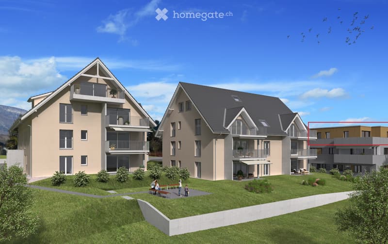 Hochwertige 4.5 Zimmer-Attikageschoss-Wohnung mit Terrasse (1)