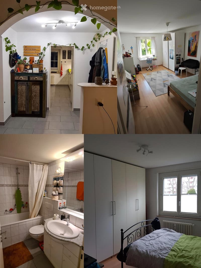 3,5-ZIMMER WOHNUNG MIT BALKON, TERRASSE & PRIVATGARTEN (5)