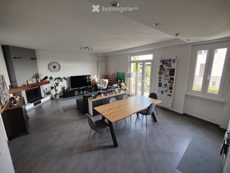Appartamento 3.5 locali a Davesco casa bifamiliare (4)