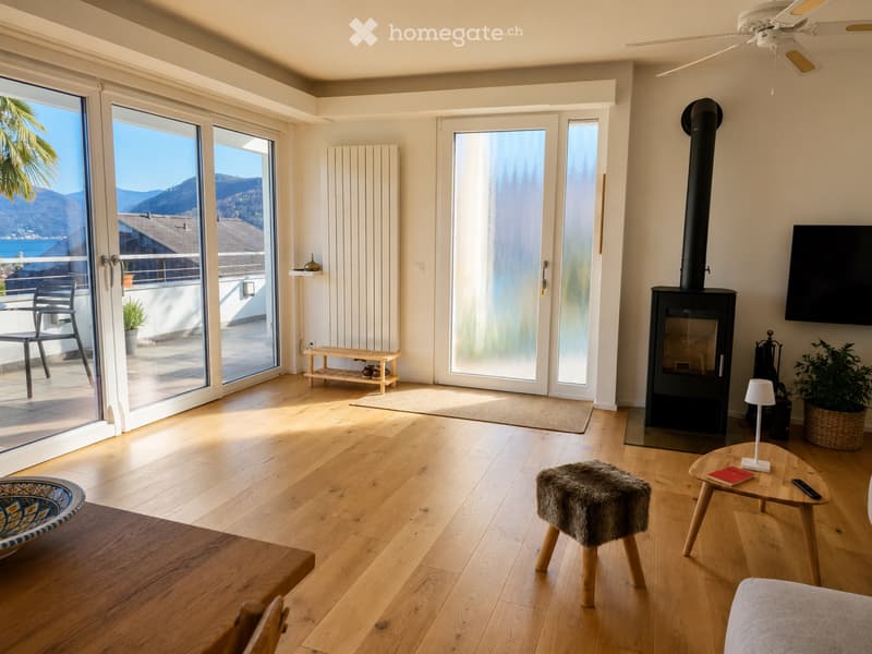 Appartamento vista lago per single o coppie (4)