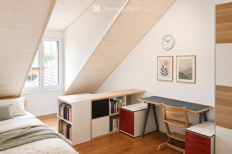 Befristet, möbliert: Grosszügige 5.5-Zimmer-Maisonette (8)