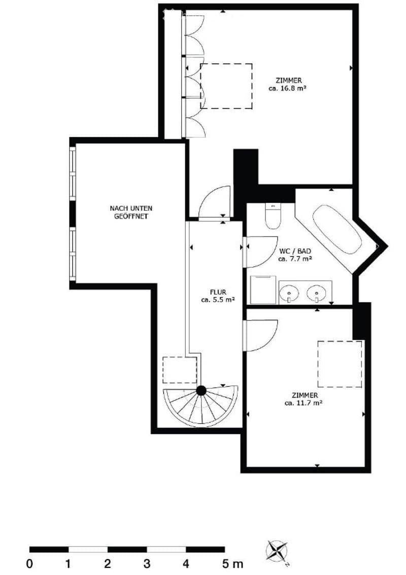 Sehr schöne 5.5 Zimmer Maisonettewohnung (10)