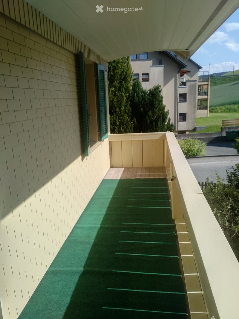 3.5-Zimmer-Whg mit Balkon,Garage & Gartensitzplatz in Biglen (3)