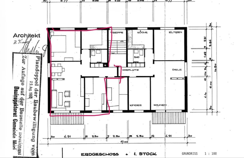 3.5 Zimmerwohnung im Hochparterre (3)