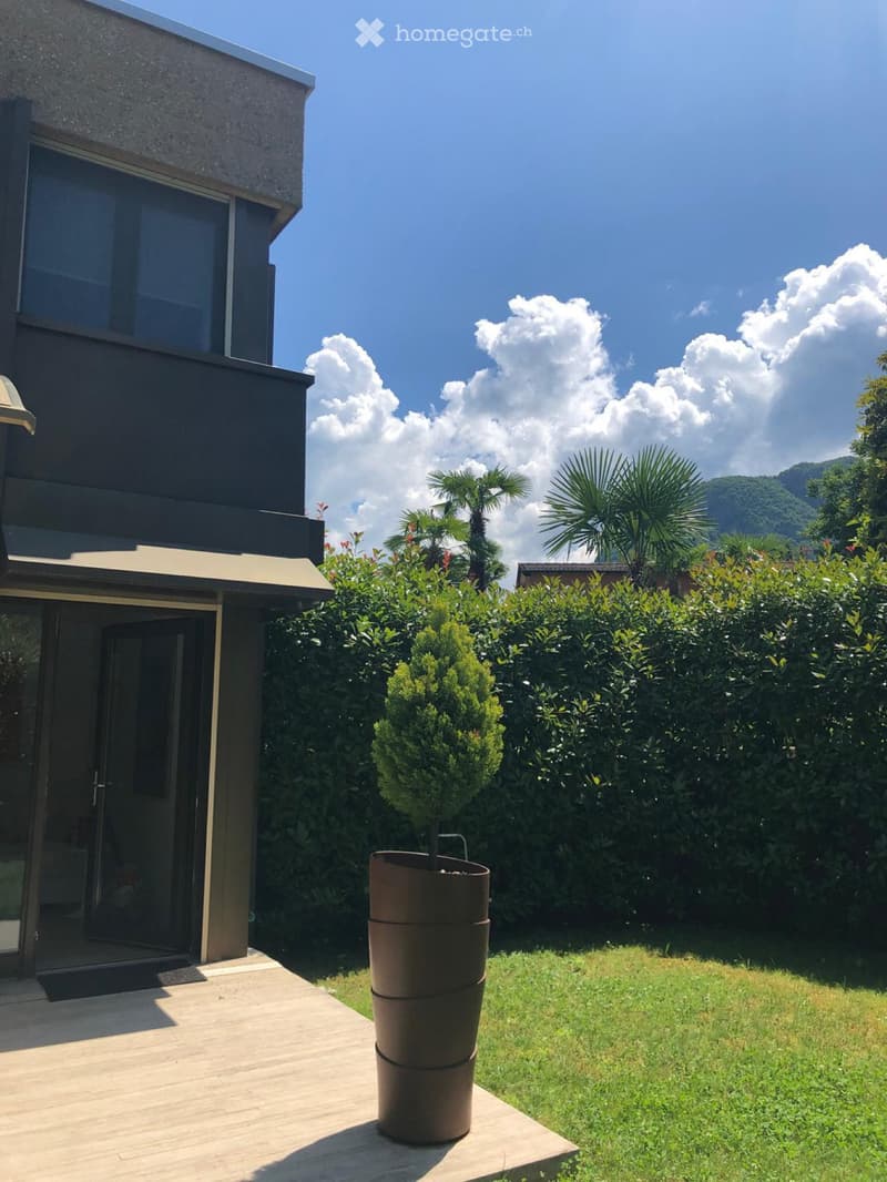 Duplex con giardino a Gentilino (4)