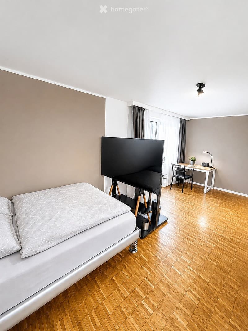 Möblierte 1-Zi-Wohnung Flims Dorf 2 Min. zur Bergbahn (1)