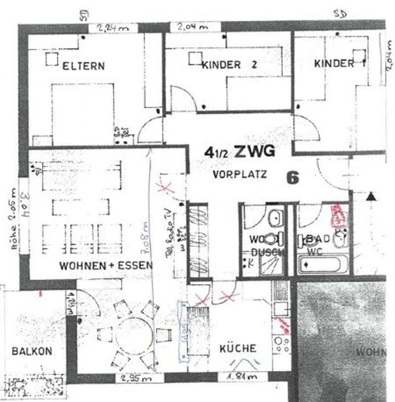 Helle 4.5-Zimmer-Wohnung im 3. OG mit Lift in Brunnen (5)