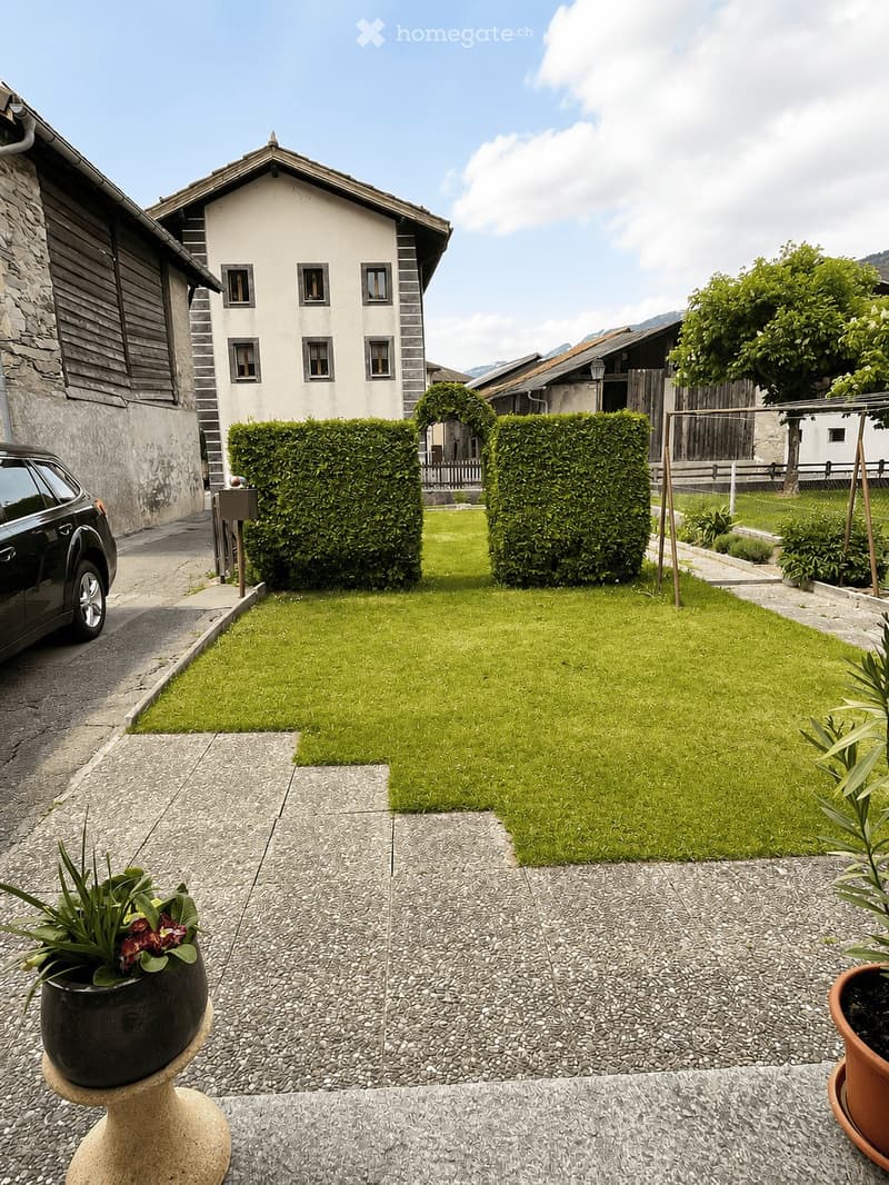 Sonniges Einfamilienhaus mit Garten & Waldstück in Turtmann (12)