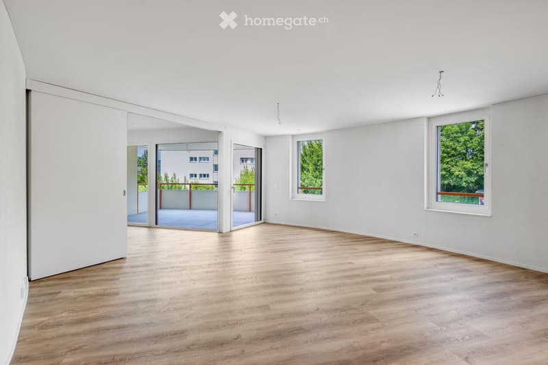1.5-Zimmer-Neubau-Wohnung (Loft) mit Balkon in Nussbaumen AG (2)