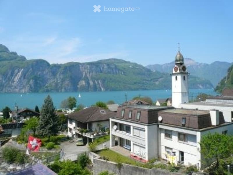 Ruhige 2.5-Zimmer Wohnung mit wunderschöner See- & Bergsicht (1)