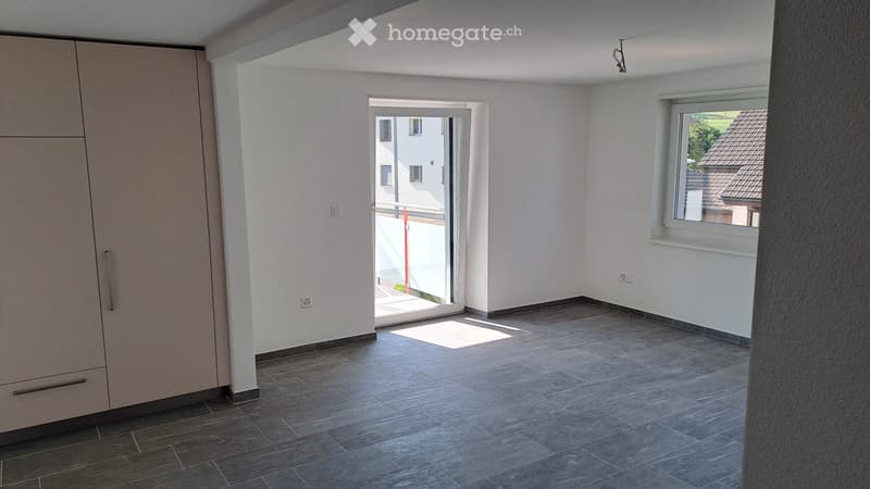 Neu renovierte Wohnung auf dem Land mit grosszügigem Balkon (1)