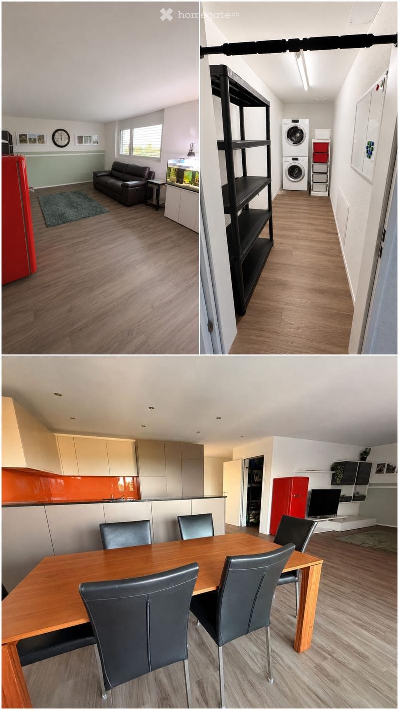 Befristet: möblierte 4.5-Zimmer-Whg in Ohmstal mit Bergsicht (1)