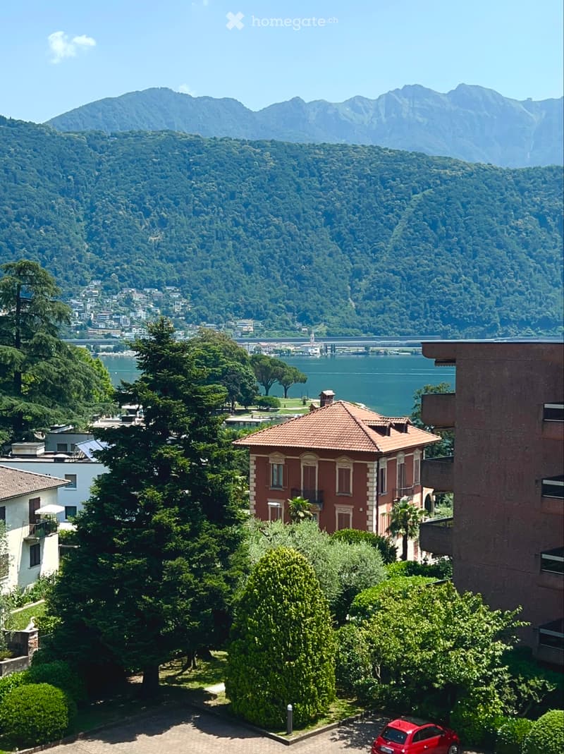 Ampio Monolocale vista lago con parcheggio e cantina (5)