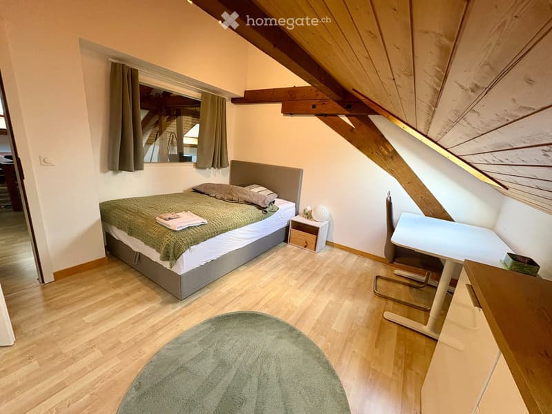 Altbau Attika-Zimmer direkt am Bodensee in Romanshorn (3)