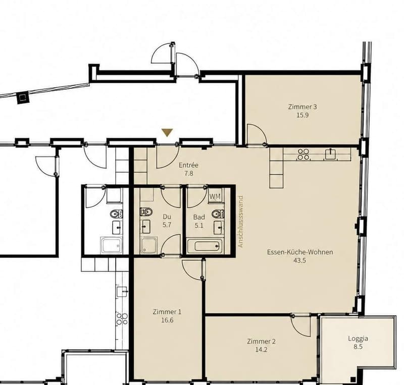 4 ½ Zimmer-Wohnung in Winterthur mieten (2)