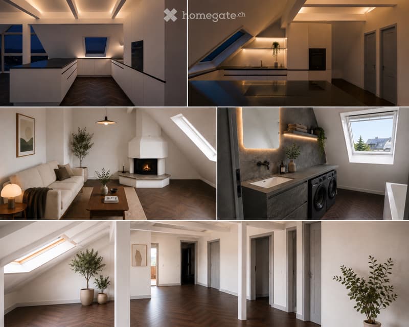 Klimatisierte Dachwohnung mit riesigem Balkon (2)