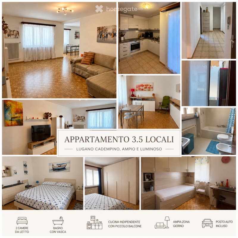 Cadempino (Lugano) cercasi subentrante 3.5 locali (1)