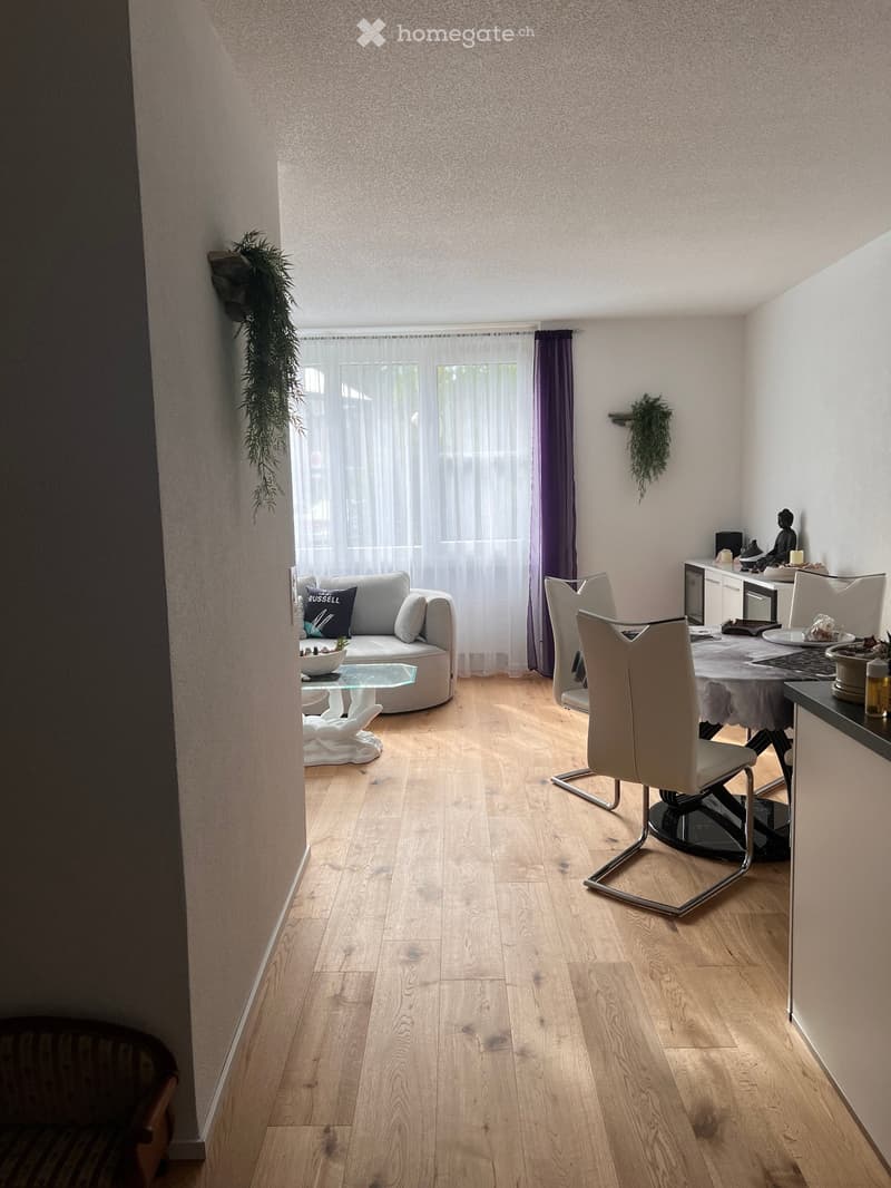 Sehr schöne 1,5 Zimmer Wohnung EG in Wangen an der Aare (3)