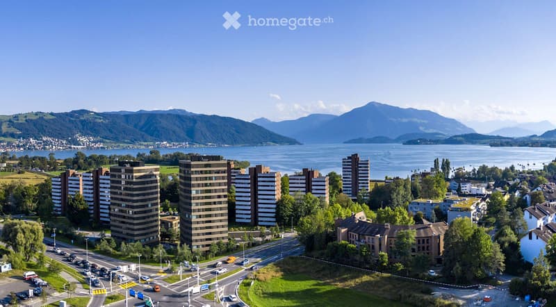 Wohnung Alpenblick 6330 Cham / ZG absolute Seesicht (2)