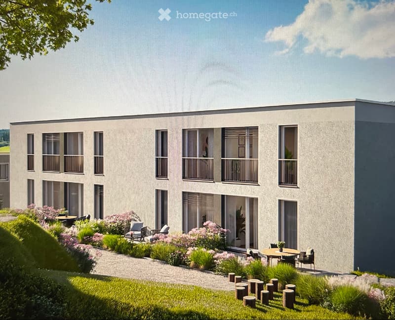 Neubau-Erstvermietung: 2.5 Wohnung mit traumhafter Aussicht (3)