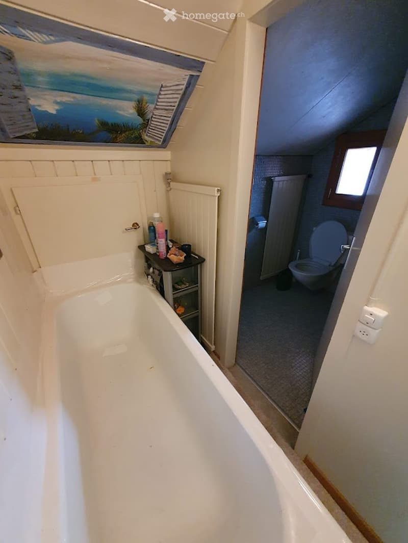 Heimelige 3.5 Zimmer Wohnung mit Balkon in Dorfzentrum (4)