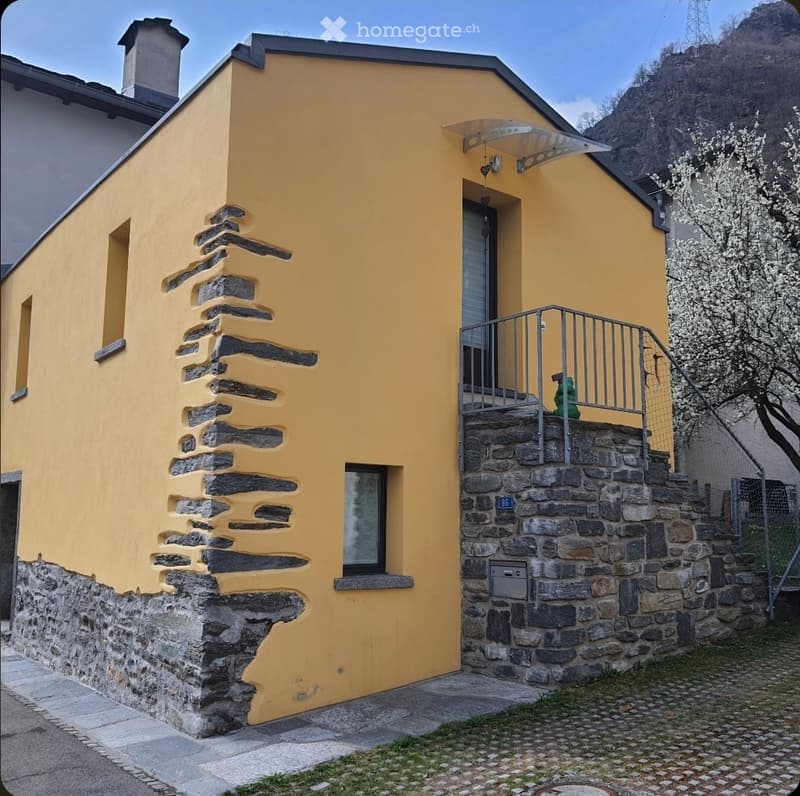 Appartamento/casetta indipendente 2.5 locali in Mesolcina (2)