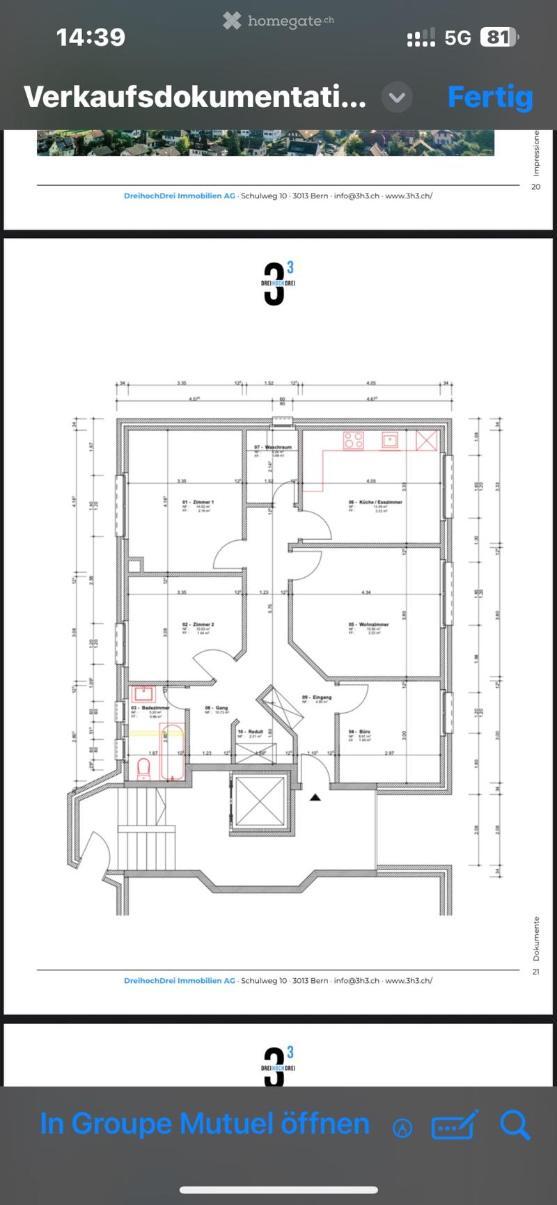 Zu vermieten 4.5 Zimmer Wohnung (3)