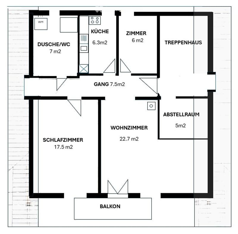 Dachwohnung in Ringgenberg (5)