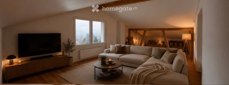 2½-Zimmer-Dachwohnung in Adligenswil (1)