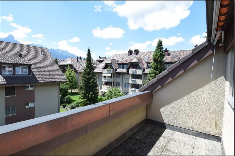 Charmante 1.5 Dachwohnung mit Bergsicht in Thun (2)