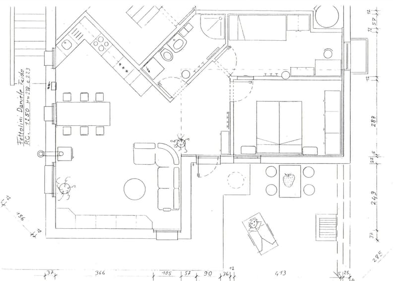 Appartamento in affitto con giardino e posteggi (5)