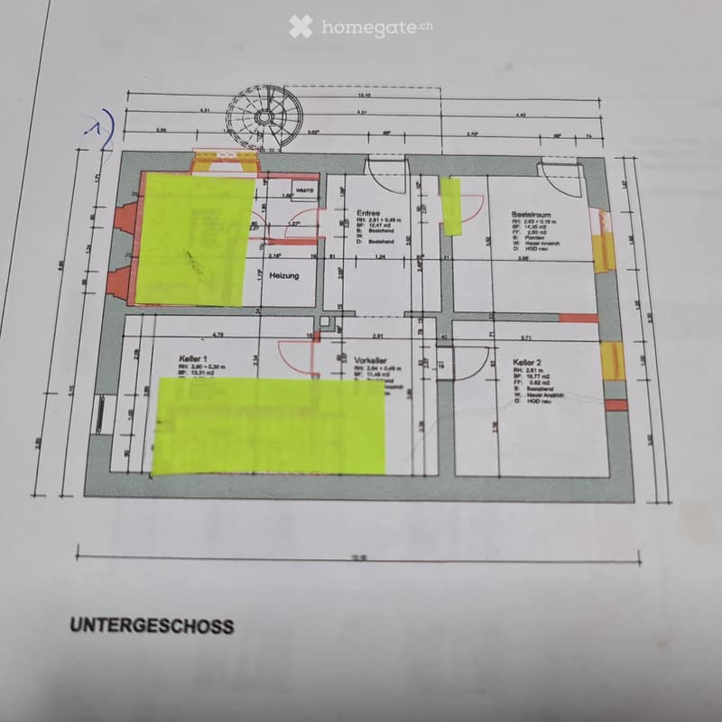 Grosszügiges Haus mit 2 Wohnungen riesigem Garten eingezäunt (4)