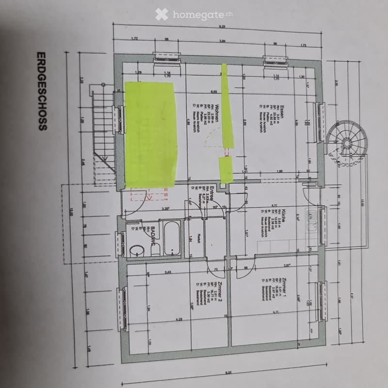 Grosszügiges Haus mit 2 Wohnungen riesigem Garten eingezäunt (3)