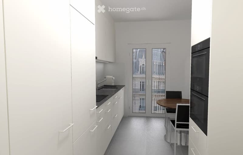Totalsanierte 3.5-Zimmer-Altbauwohnung mit Südbalkon (2)
