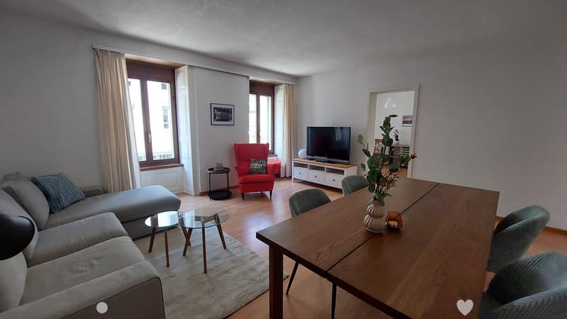 Möblierte 3.5 Zimmer Wohnung im Zentrum von Biel (1)