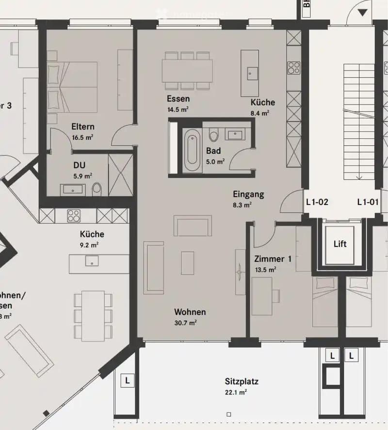 Charmante 3.5 Zimmer Wohnung in Eschlikon TG (5)