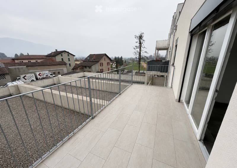 Affittasi appartamento nuovo 2.5 locali con balcone (5)