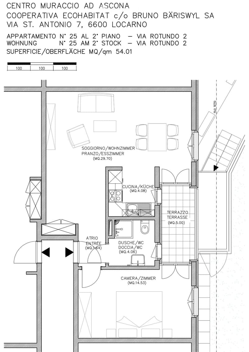 Affittasi appartamento 2.5 locali ad Ascona (1)
