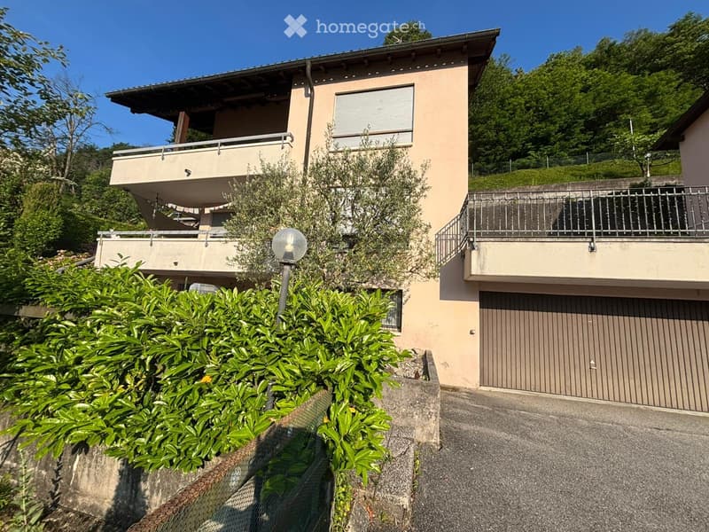 Grande casa a Sureggio con vista sui monti (2)