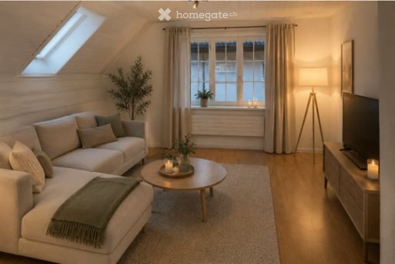 Charmante 2.5-Zimmer-Wohnung im Grünen (5)