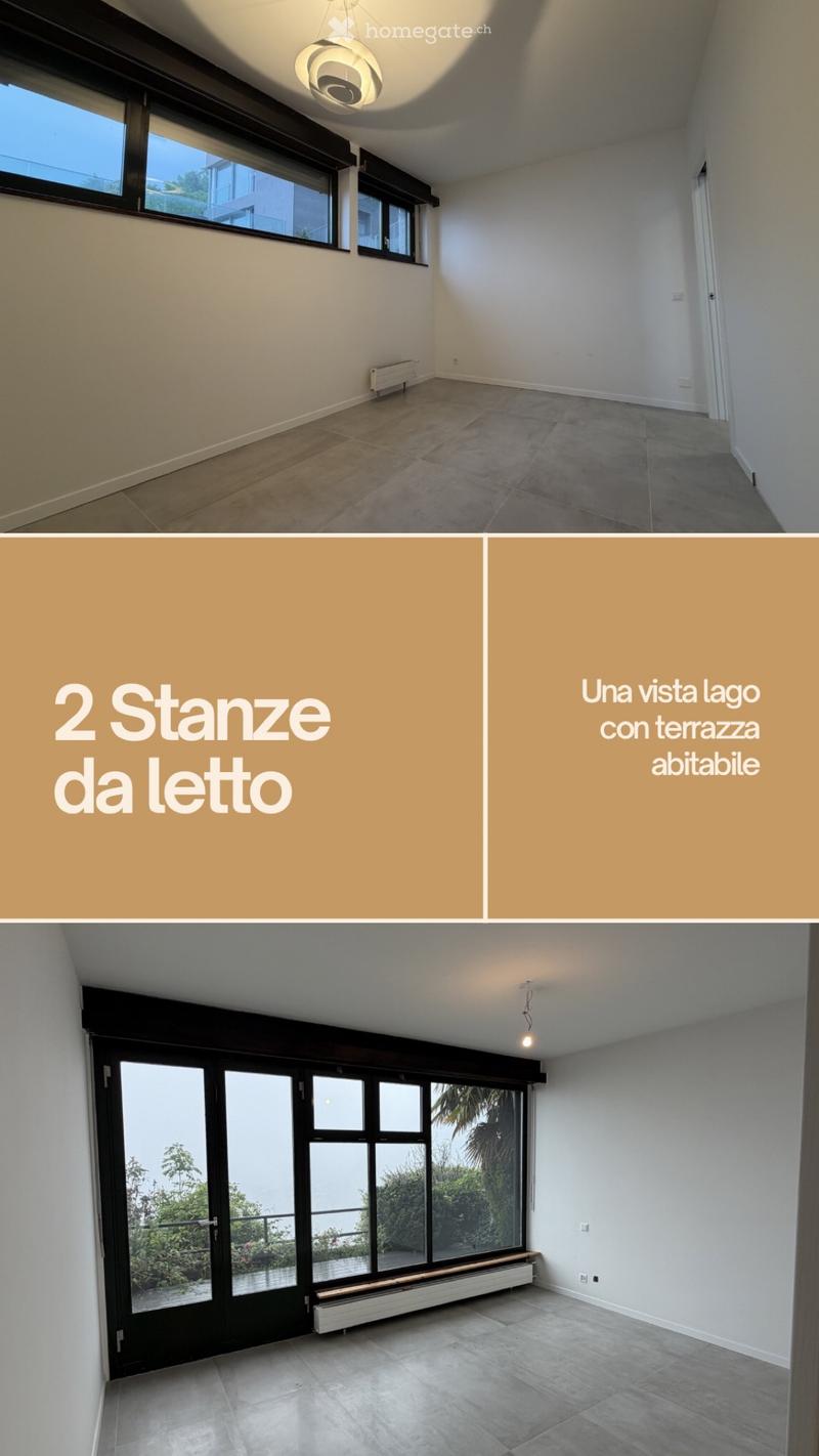 Rinnovato appartamento vista lago di Lugano (2)