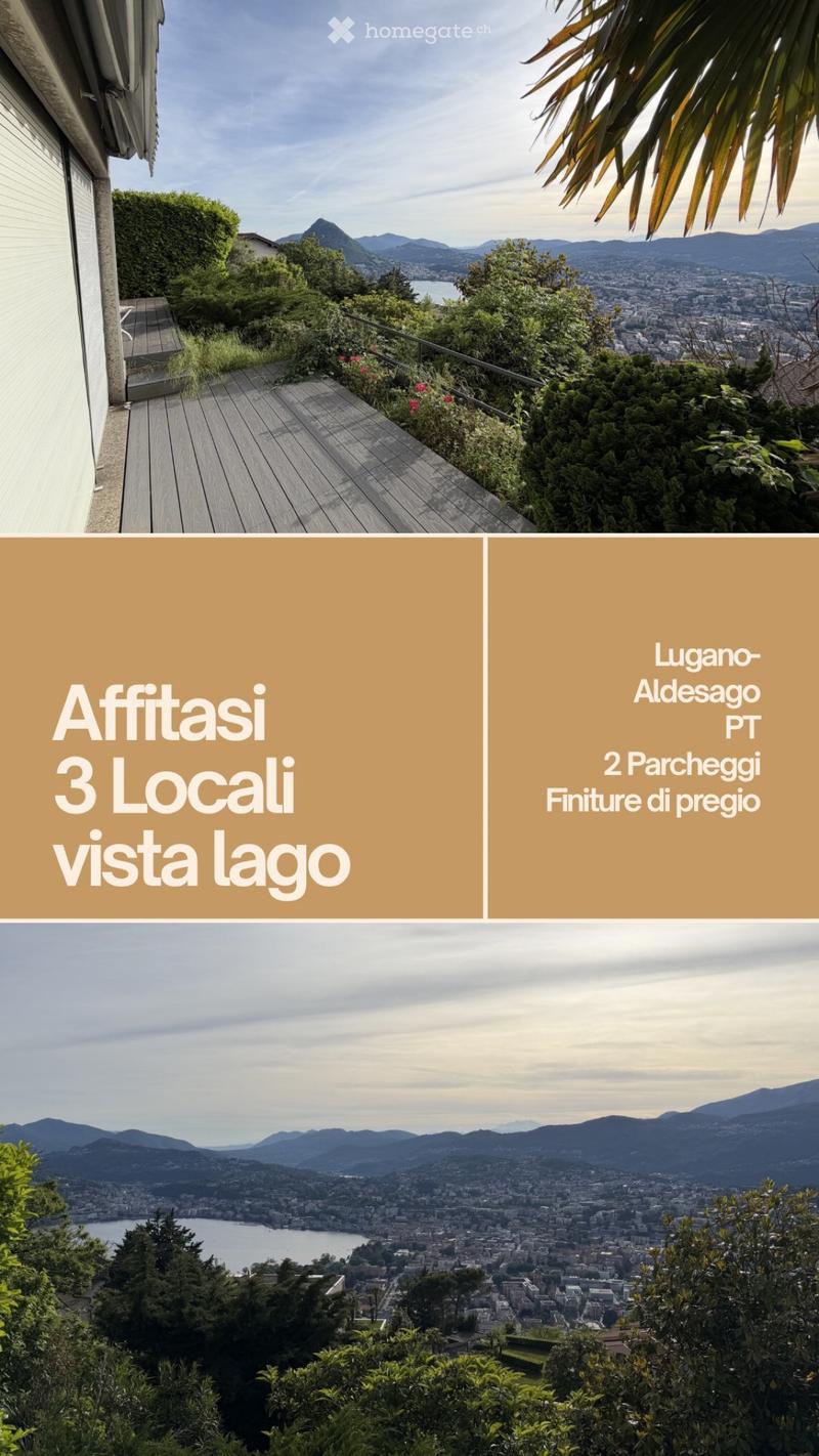 Rinnovato appartamento vista lago di Lugano (1)