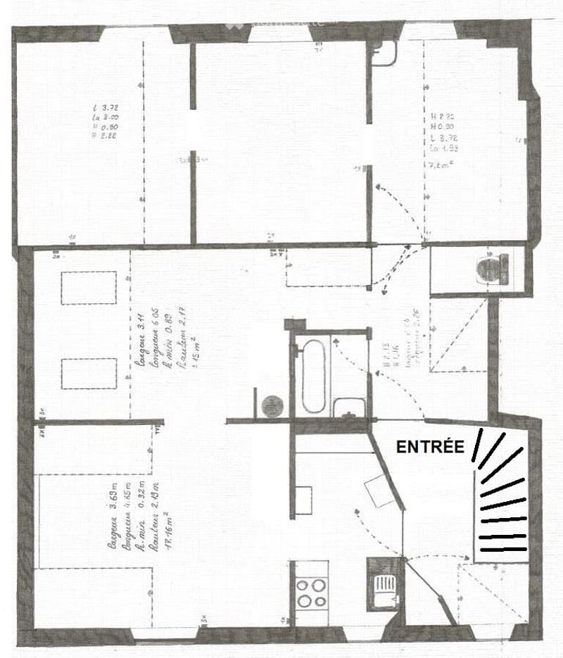 A louer Bel Appartement Mansardé 5,5 pièces à St-Imier (5)