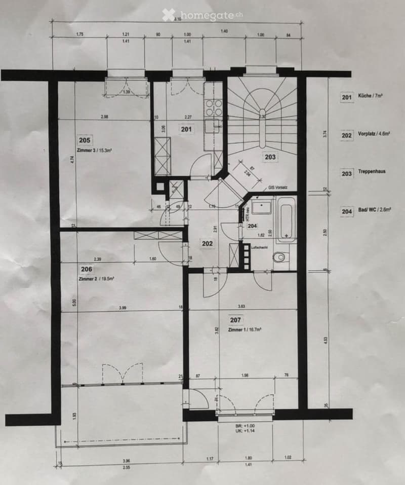 Schöne 3 Zi-Wohnung im Marziliquartier (5)