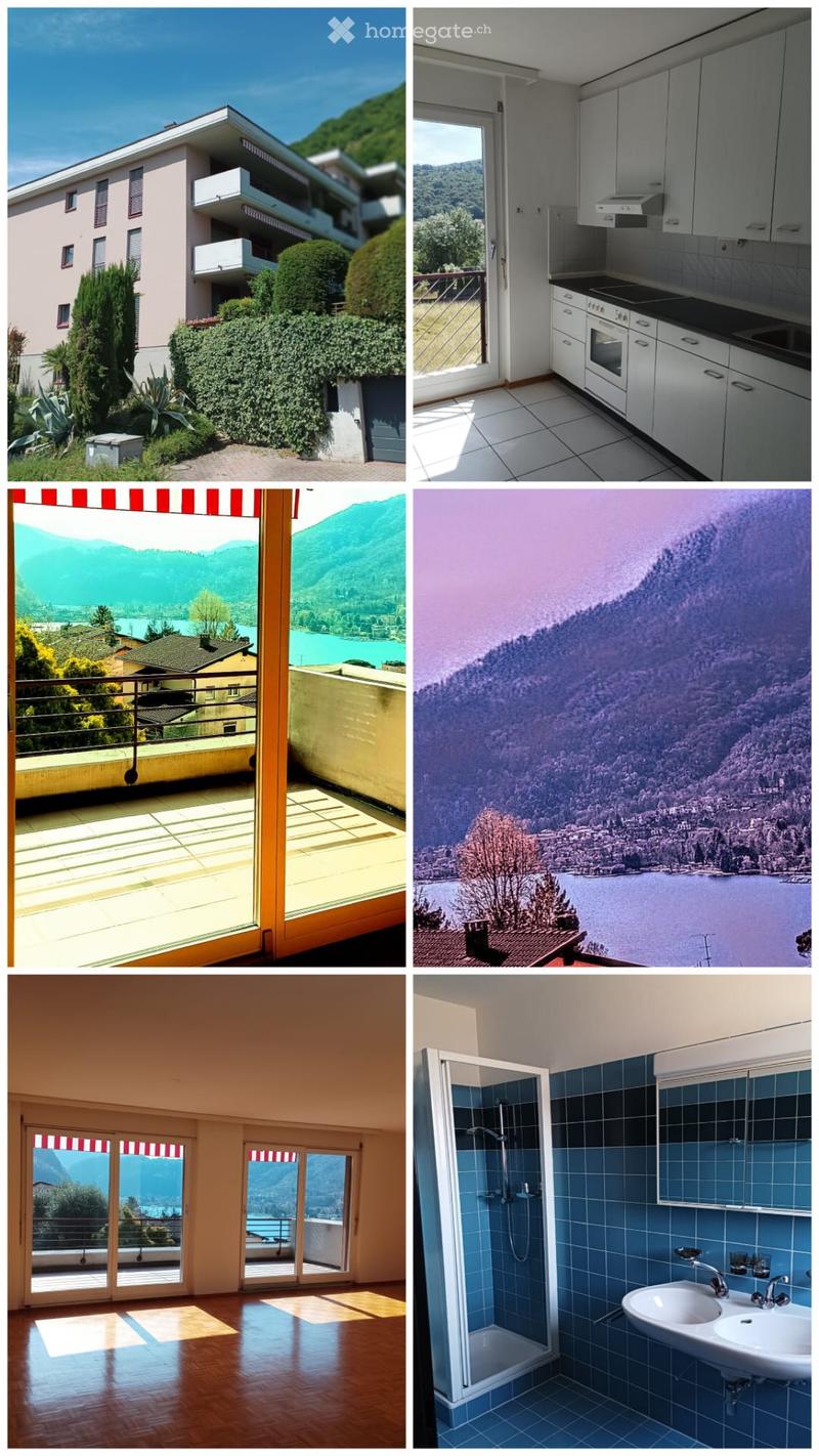 Affittasi attico vista lago 4.5 locali a Ponte Tresa, (4)