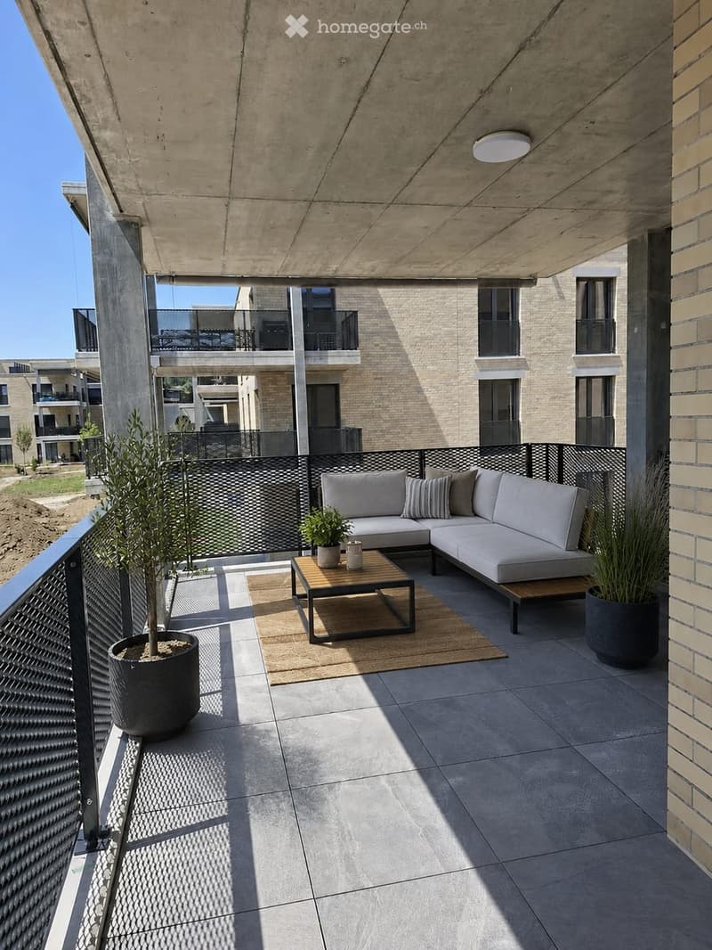 Grosse 3.5 Zimmer-Wohnung 113 m2 / Balkon 21 m2 (1)