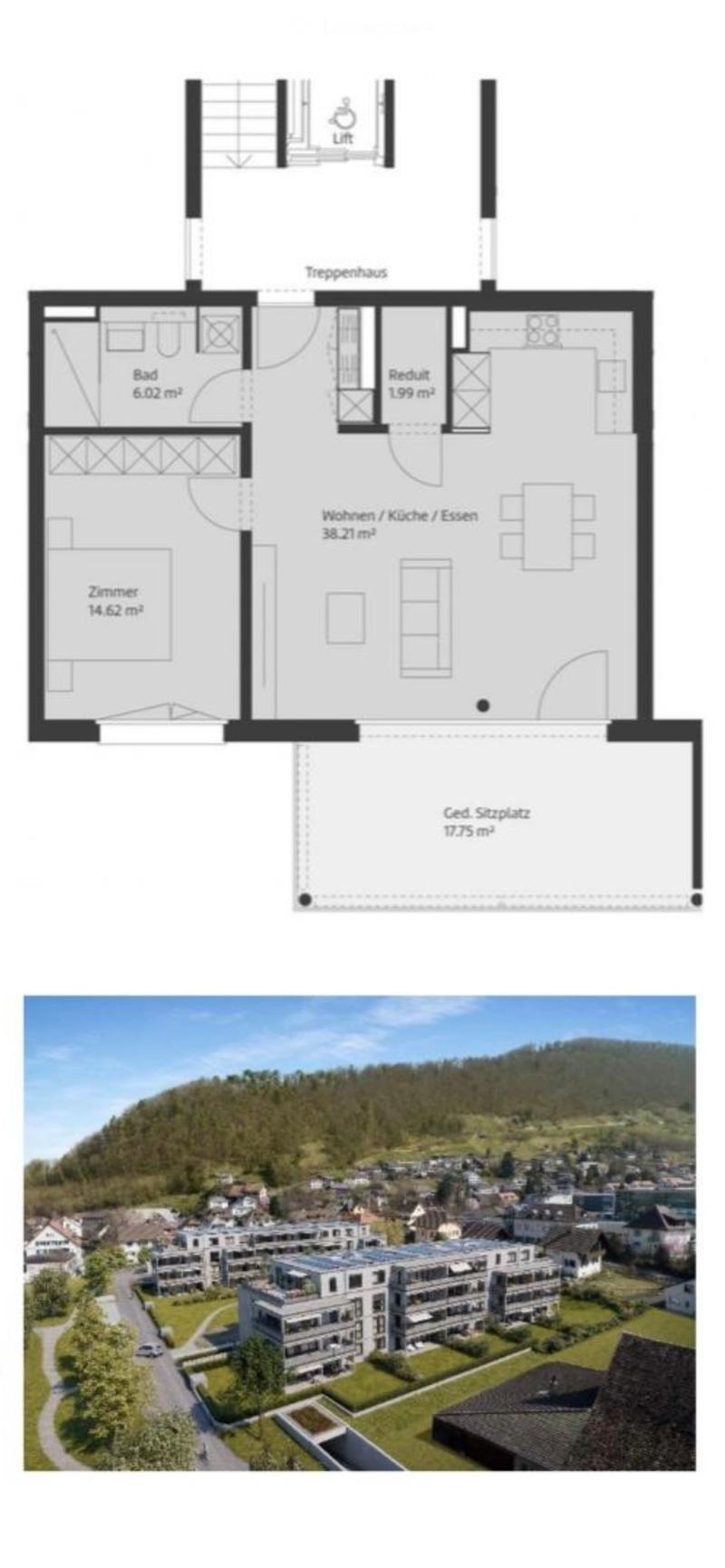 Attraktive 2.5-Zimmerwohnung inkl. Abstellplatz (5)