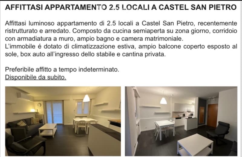 Cerco subentrante per appartamento 2.5 (1)